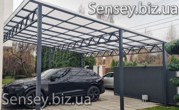 Односхилий напівпрозорий автонавіс — изображение 7